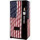 Dixie Narco Model 276E 12 oz Can Machine - USA Flag Graphics
