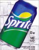 Market Place Machines Sprite 12 oz Strips