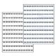 Dixie Narco Model 5591 price labels sheet 2.00-2.25 cents
