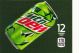 Mountain Dew on ice medium size flavor strip