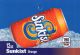 Sunkist Orange on ice medium size strip