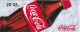 Coca Cola small size 20oz bottle flavor strip