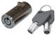 Tubular Plug locks for vending machines with key covers keyed alike