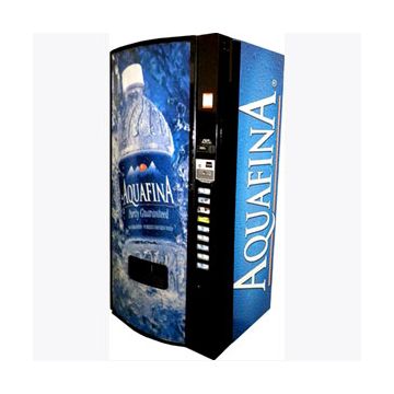 Dixie Narco Model 501E 12 oz Can Machine - Aquafina Water