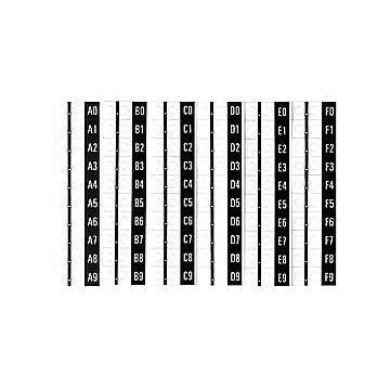 National Vendors snack machine item tags