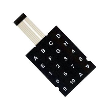 Automatic Products LCM1,2,3,4 Keypad Membrane (660519) (NEW)