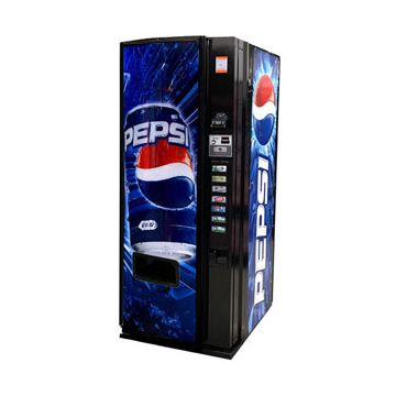April Blowout Deals - Dixie Narco Model 276E 12 oz Can Machine - Pepsi Blast