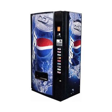 Dixie Narco 501E 12oz Can Machine Pepsi Can on Ice