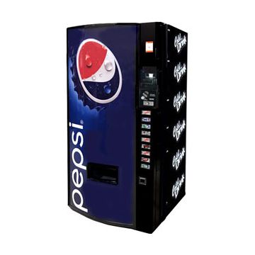 Vendo Model 511 12 oz Can Machine - Pepsi New Age