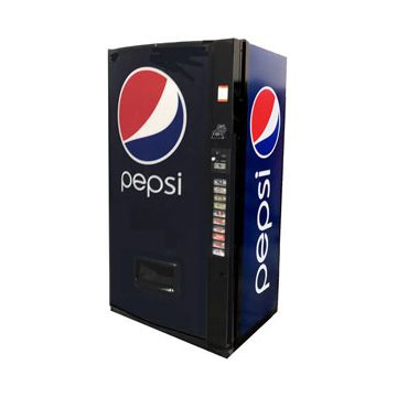Vendo Model 601 12 oz Can Machine - Pepsi New Age
