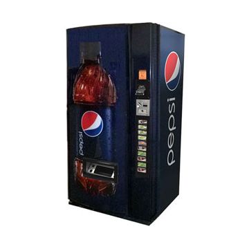 Vendo Model 840 12 oz Can Machine - Pepsi New Age Bottle