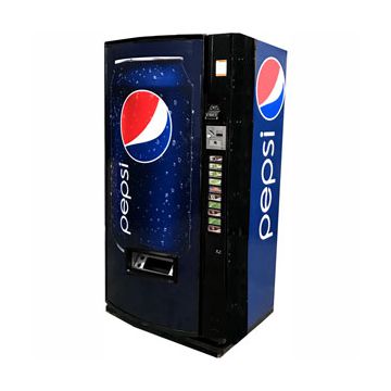 Vendo Model 540 12 oz Can Machine - Pepsi New Age Can