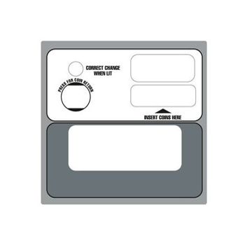 Dixie Narco Coin Bezel Decal MP