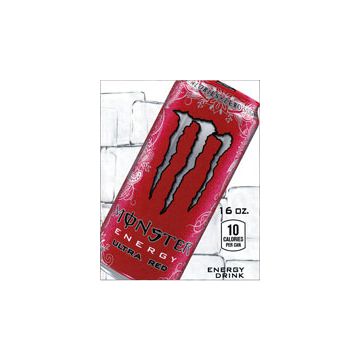 Market Place Machines Monster Energy Ultra Red Strips