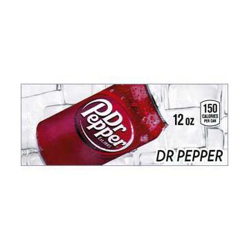 Dr Pepper small size 12 oz can flavor strip (minimum order 3)
