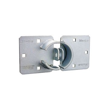  (SPECIAL SALE) Guarded Puck Lock Hasp, By Master Lock (NEW)