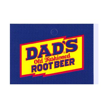 Dads Root Beer medium size flavor strip