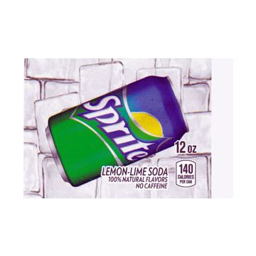 Sprite on ice medium size flavor strip