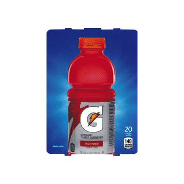 G Fruit Punch (HVV) 20 oz bottle flavor strip