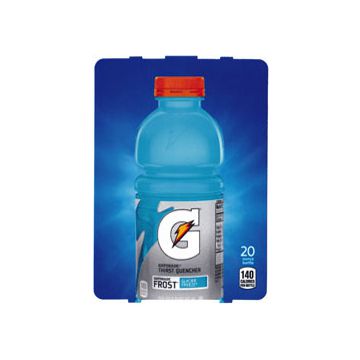 Gatorade Glacier Freeze (HVV) 20 oz bottle flavor strip