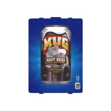 Mug Root Beer (HVV) 12 oz can flavor strip