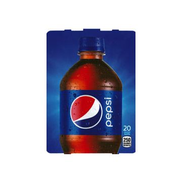 Pepsi Cola (HVV) New Age 20 oz bottle flavor strip