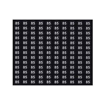 Price stickers generic soda, snack .85 cents (black) (NEW)