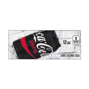 Coke Zero small size flavor strip