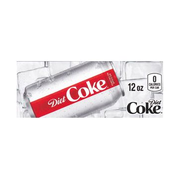 Diet Coke small size flavor strip