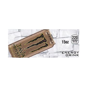 Java Monster Java Loca Moca can on ice small size flavor strip