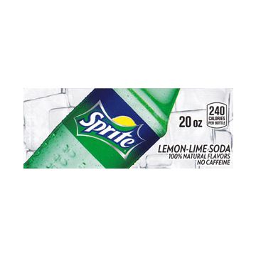 Sprite small size 20oz bottle flavor strip