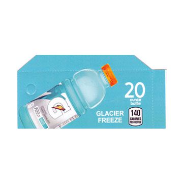 Gatorade Glacier Freeze small size 20 oz bottle flavor strip (minimum order 3)