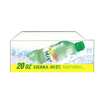 Sierra Mist small size 20oz bottle flavor strip
