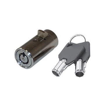 Tubular Plug locks for vending machines with key covers keyed alike
