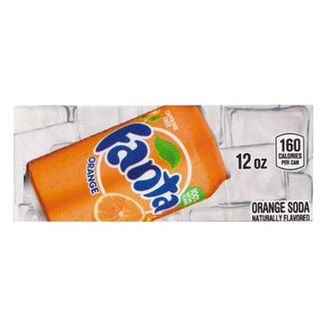 Fanta Orange small size flavor strip