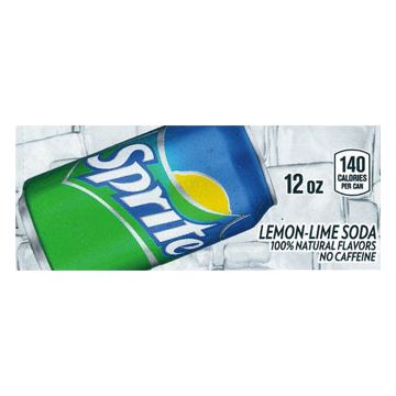 Sprite small size flavor strip