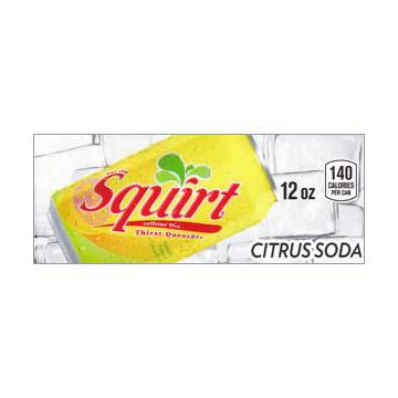 Squirt small size 12 oz can flavor strip (minimum order 3)