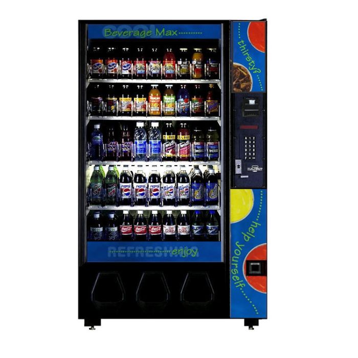 Dixie Narco Model 2145 Bev-Max Beverage Machine