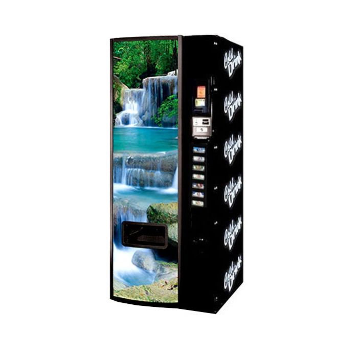 Dixie Narco Model 276E 12 oz Can Machine - Waterfall