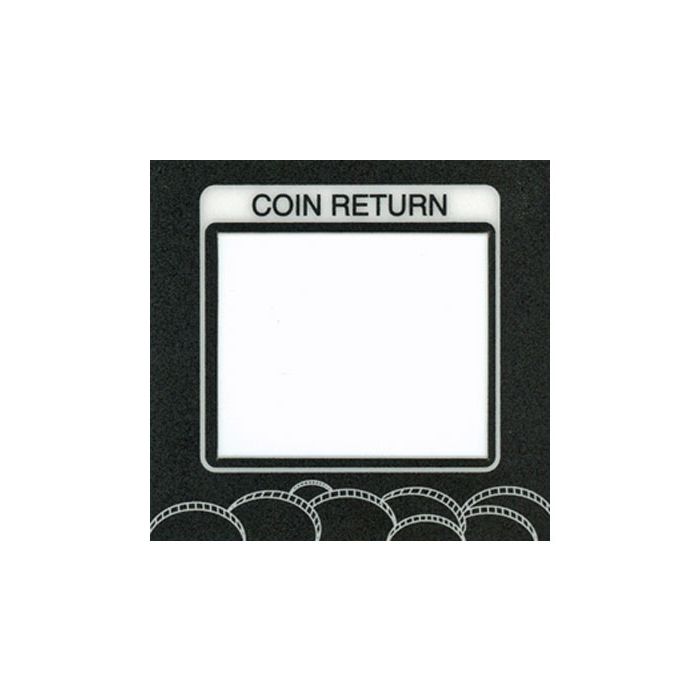 Dixie Narco Model 5591 Coin Return Decal