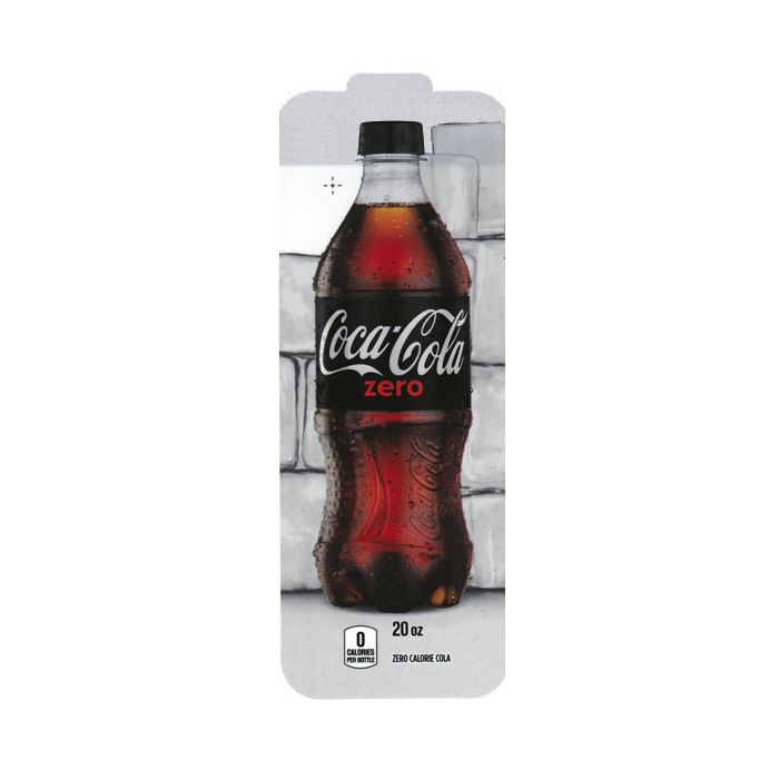 Chameleon Machines Coke Zero 20 oz Strips