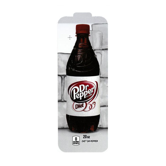 Chameleon Machines Diet Dr Pepper 20 oz Strips