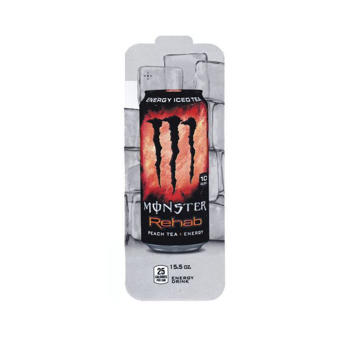 Chameleon Machines Monster Energy Rehab Peach Tea 16 oz Strips