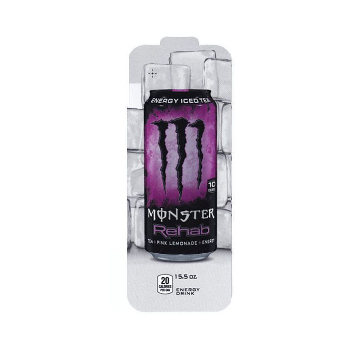 Chameleon Machines Monster Energy Rehab Pink Lemonade 16 oz Strips