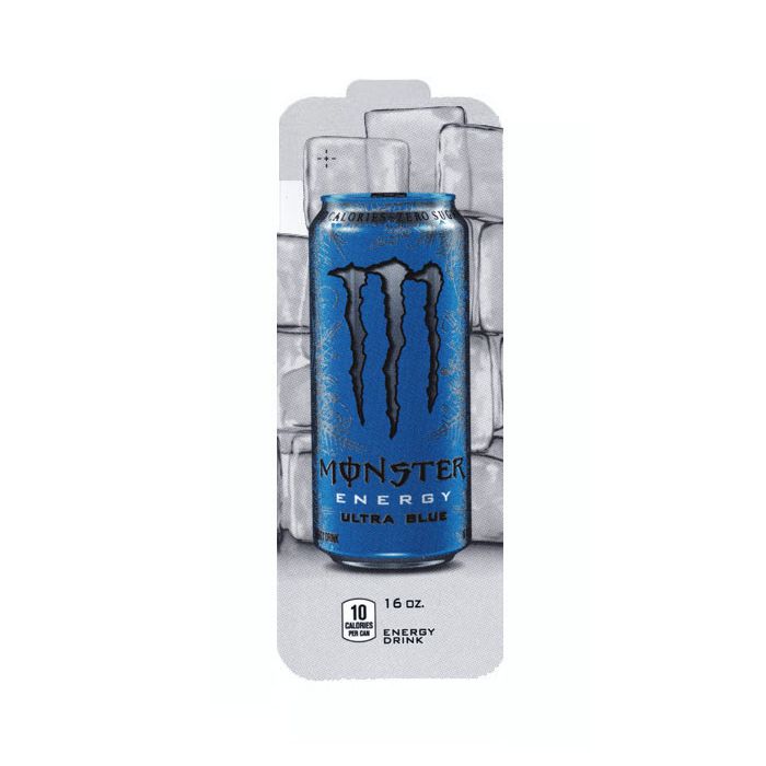 Chameleon Machines Monster Energy Ultra Blue 16 oz Strips