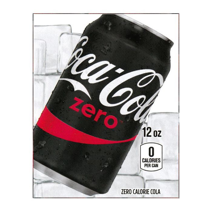 Market Place Machines Coca Cola Zero 12 oz Strips