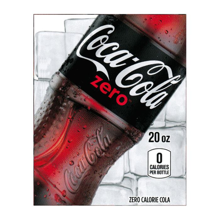 Market Place Machines Coca Cola Zero 20 oz Strips