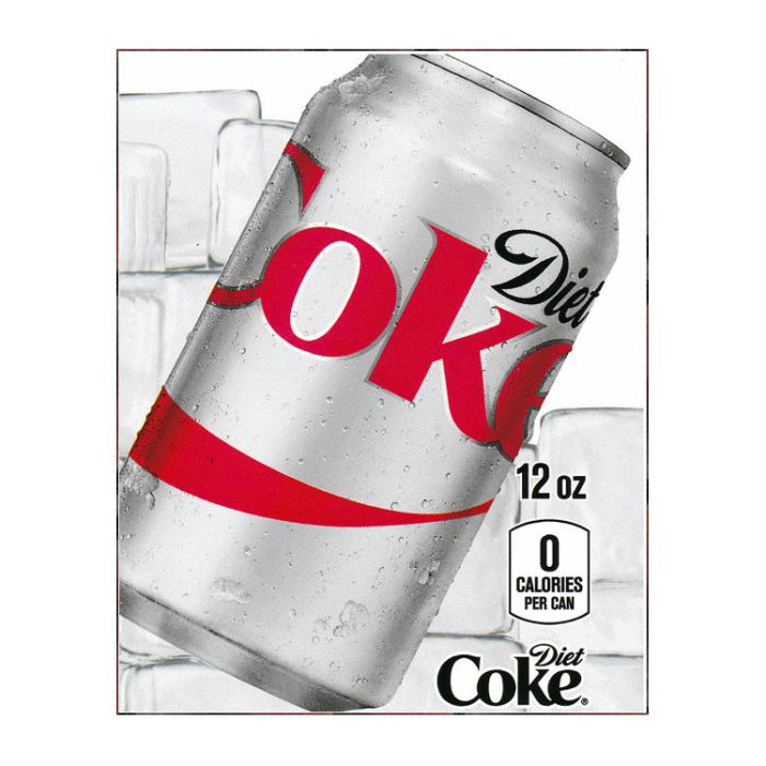 Market Place Machines Diet Coke 12 oz Strips