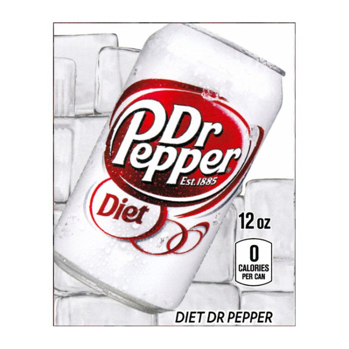 Market Place Machines Diet Dr Pepper 12 oz Strips