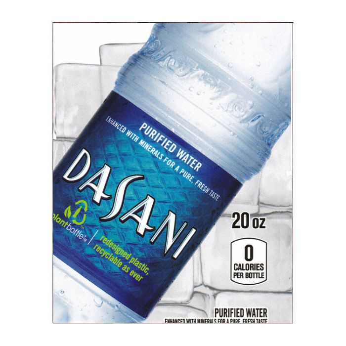 Market Place Machines Dasani Water 20 oz Strips